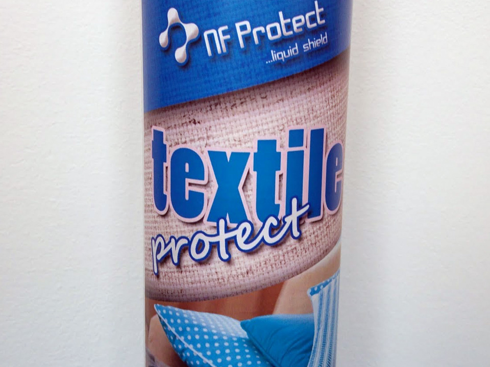 Polymerní nano ochrana textilu